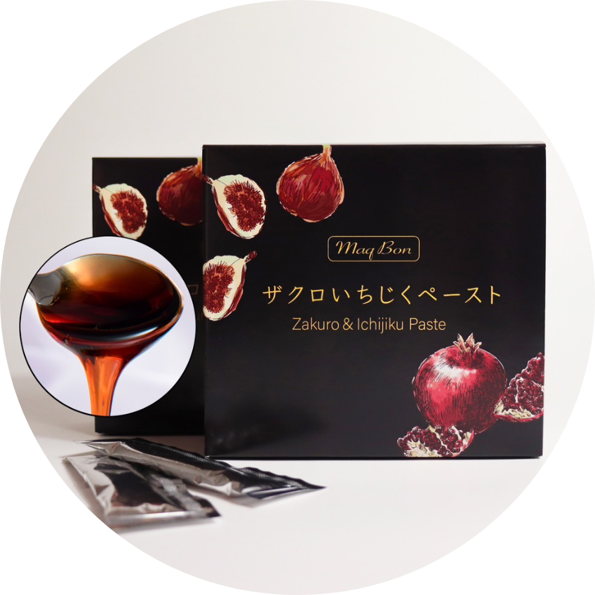 マキュボン　ザクロいちじくペースト商品情報イメージ画像
